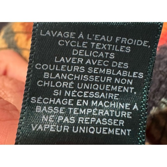 Lauren Ralph Lauren Southwestern Print Ruffle Skirt Colorful Western Global Boho - Picture 6 of 7